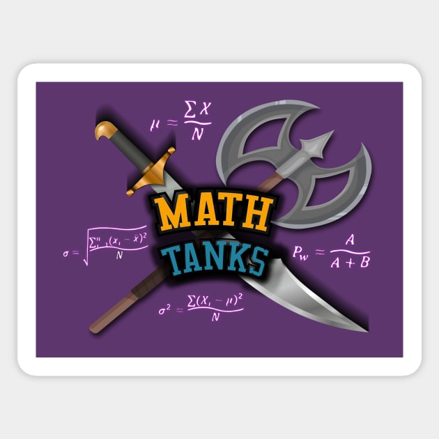 Math Tanks Sticker by Inn Between